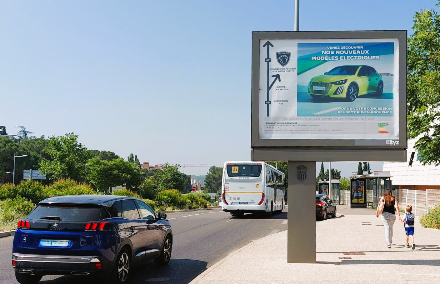 campagne d'affichage Aix-en-Provence